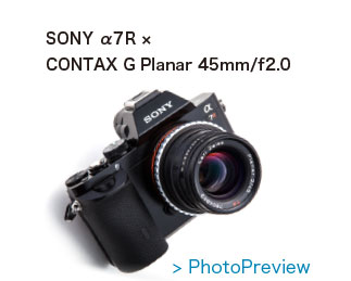 G Planar 45mm/f2.0