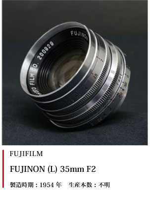 FUJIFILM FUJINON (L) 35mm F2