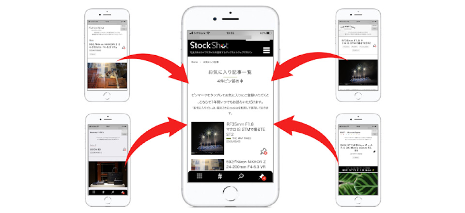 お気に入り記事はピン留め！