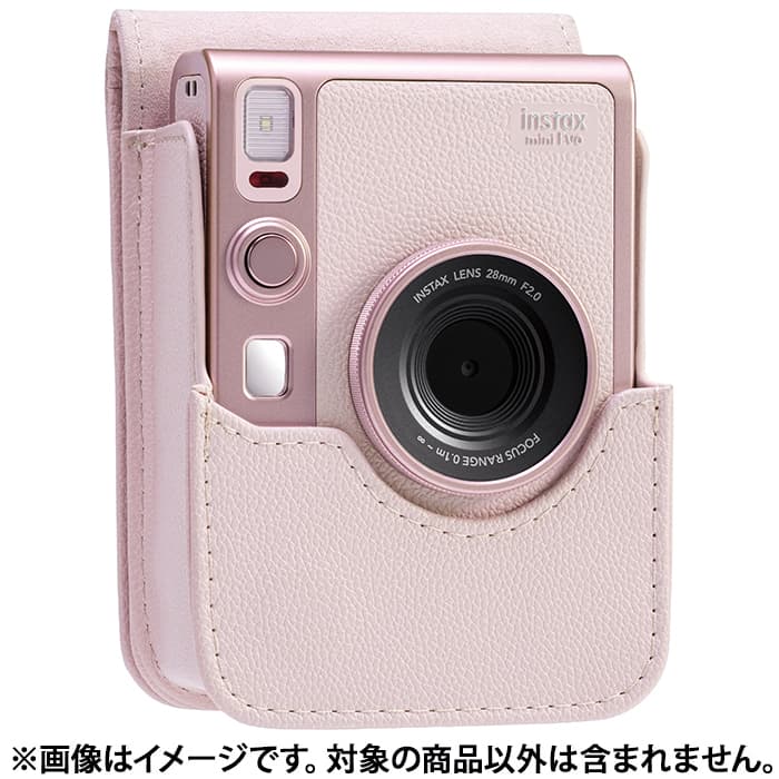 新品)FUJIFILM (フジフイルム) instax mini Evo カメラケース ピンク