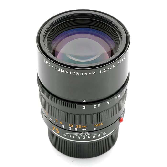 新品)Leica (ライカ) アポズミクロン M75mm F2.0 ASPH. (6bit)（商品ID