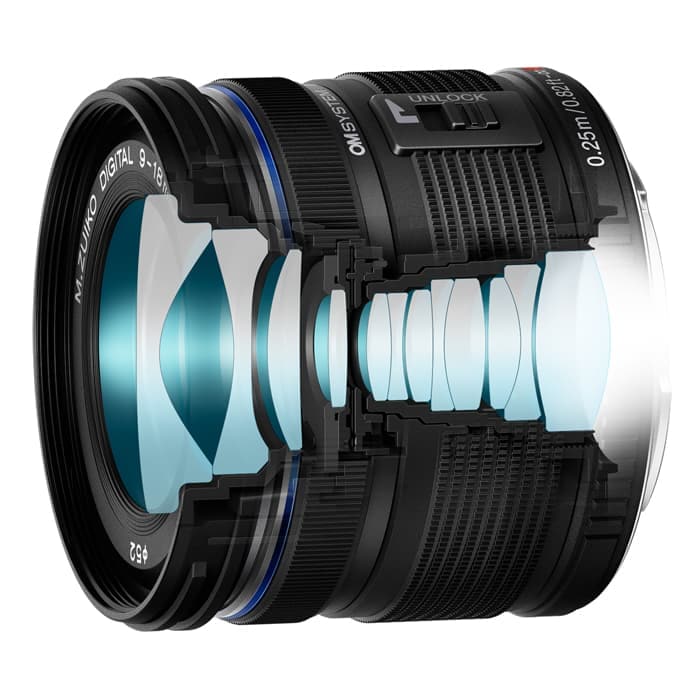 新品)OM SYSTEM（オーエムシステム） M.ZUIKO DIGITAL ED 9-18mm F4.0