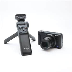 美品｜ソニー VLOGCAM ZV-1G シューティンググリップキット ブラック γA5814-2P3 1〜2回使用＊美品＊バッテリー2個SONY VLOGCAM ZV-1G