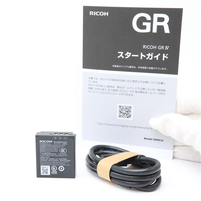 RICOH GR DIGITAL IV 本体 + 付属品 中古)RICOH (リコー) GR IV（商品ID：3717030113002）詳細ページ