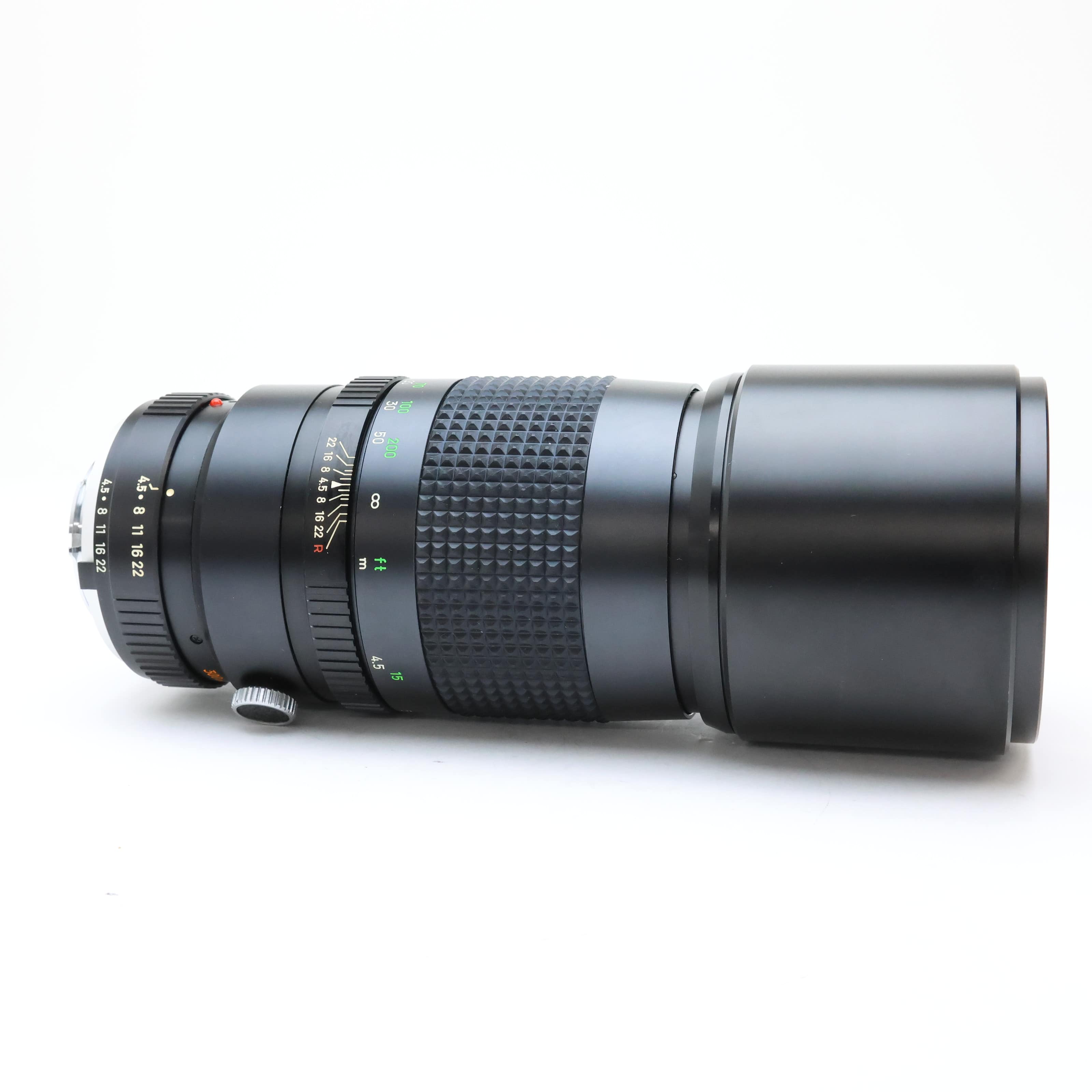 中古)MINOLTA (ミノルタ) New MC 300mm F4.5 ※ピントリングゴム