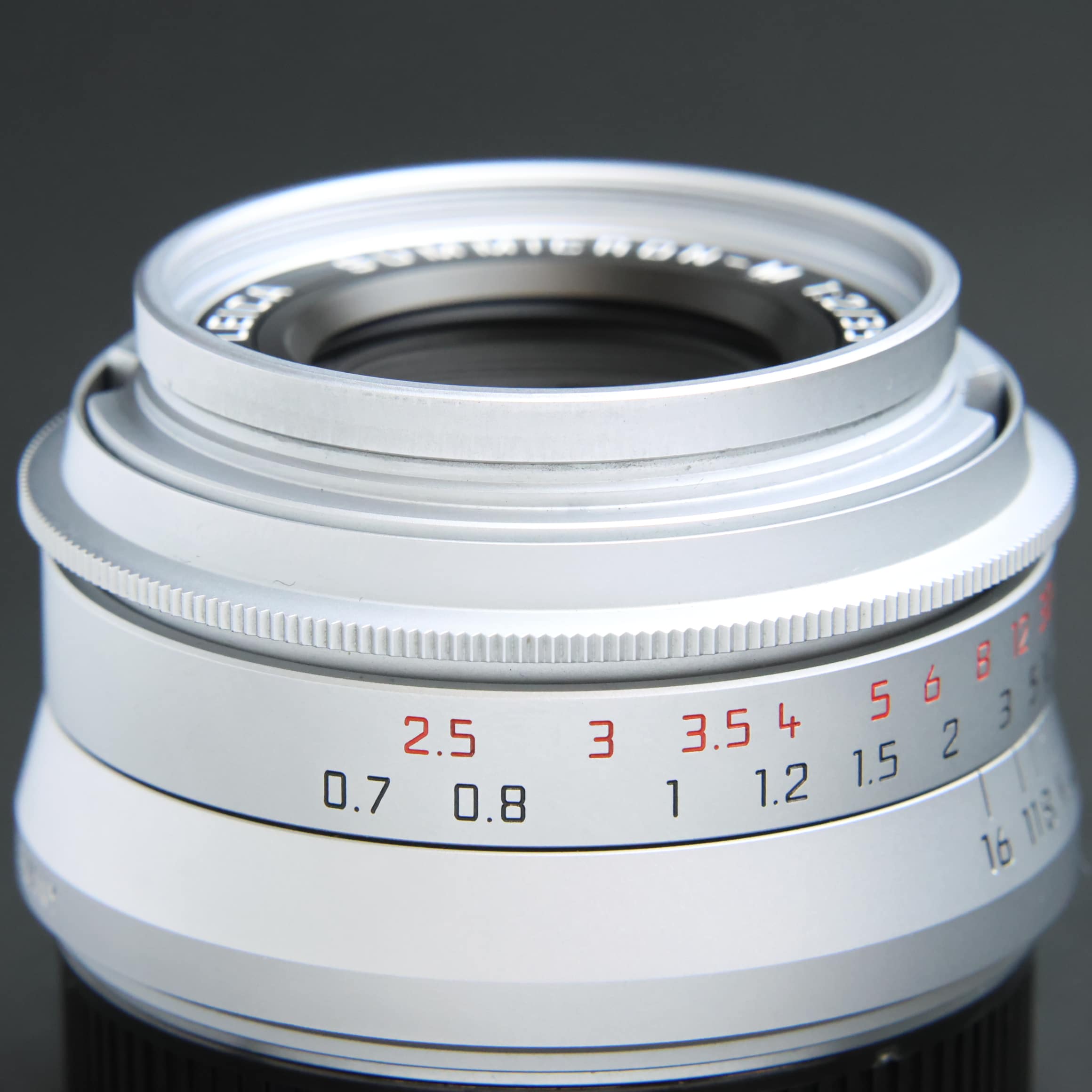 中古)Leica (ライカ) ズミクロン M35mm F2 ASPH.50周年 アンスラサイト