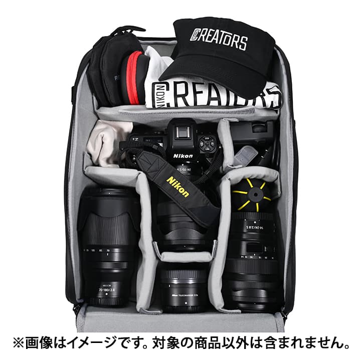 新品)Nikon (ニコン) カジュアルカメラリュック CCRBK ブラック 新品)Nikon (ニコン) カジュアルカメラリュック CCRBK ブラック