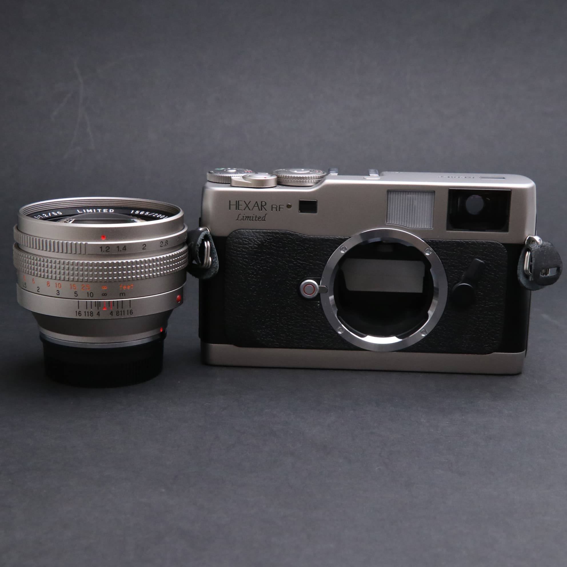 中古)Konica (コニカ) HEXAR RF Limited + M-HEXANON 50mm F1.2 セット