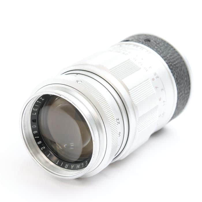 LEICA - 【中古】(ライカ) Leica エルマリート M90mm F2.8 E39 シルバー 中古)Leica (ライカ) エルマリート M90mm F2.8 E39 シルバー