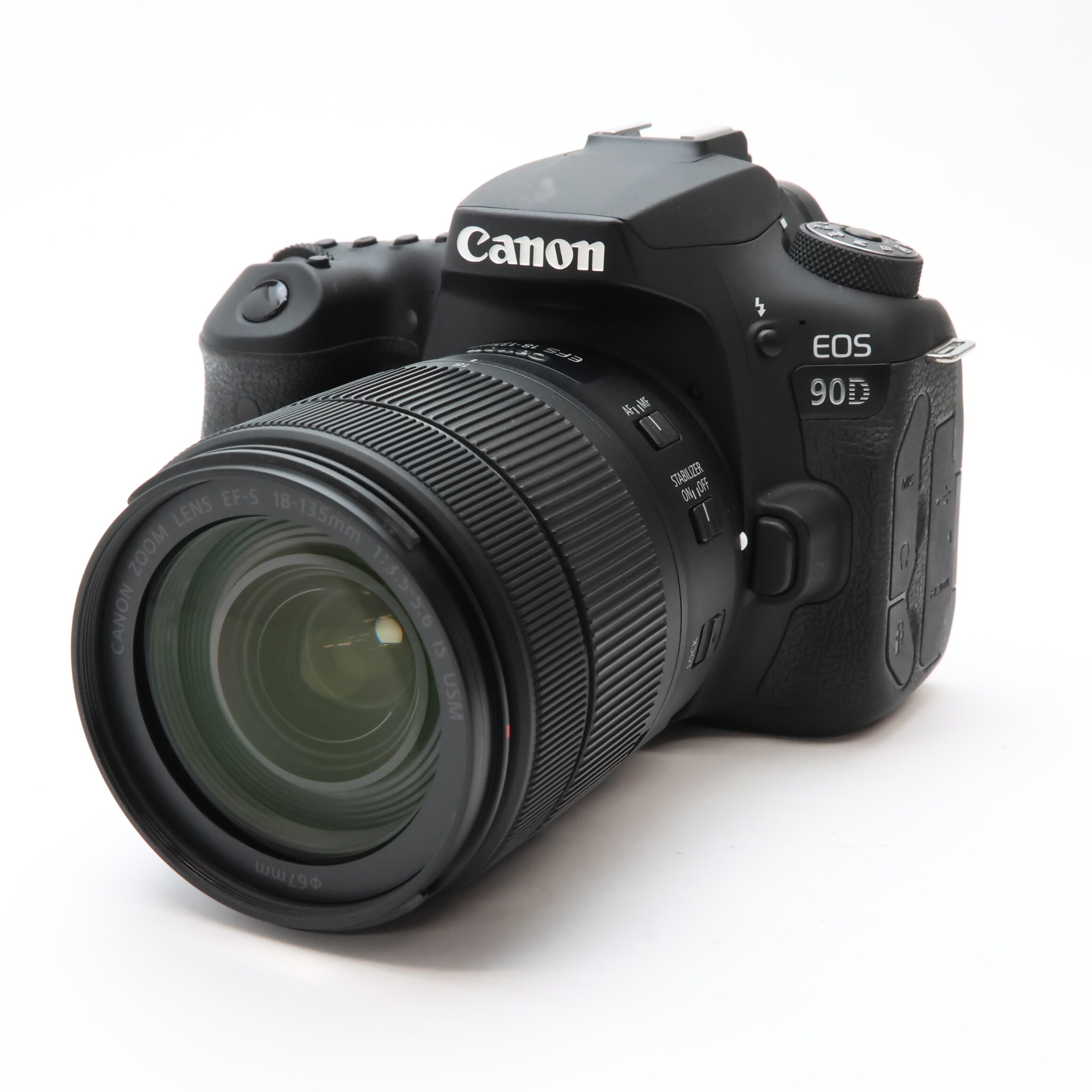 中古)Canon (キヤノン) EOS 90D EF-S18-135 IS USM レンズキット（商品 