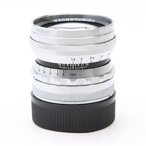 Voigtlander (フォクトレンダー) 50mmビューファインダー シルバー」の