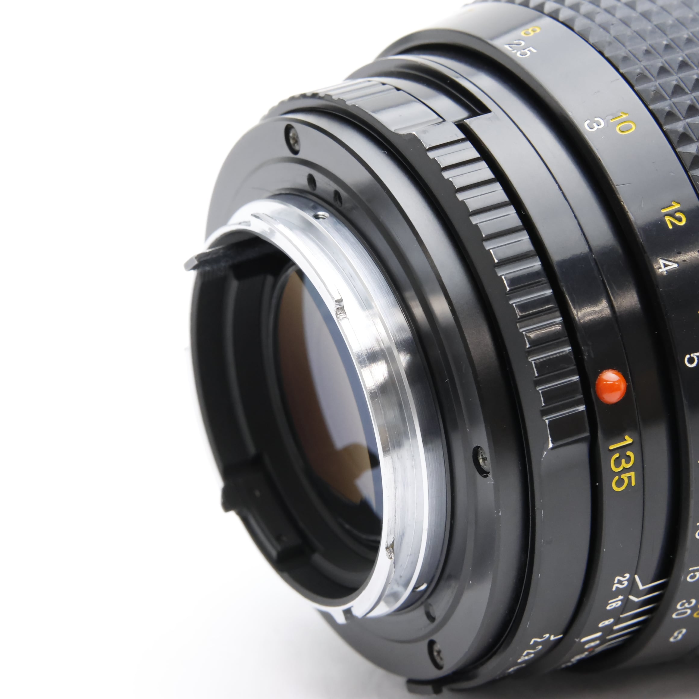 中古)MINOLTA (ミノルタ) New MD 135mm F2 ※MD 表記 黄色数字（商品ID