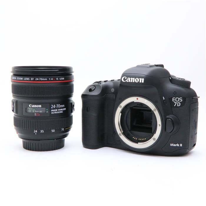 (中古)Canon (キヤノン) EOS 7D Mark II EF24-70L IS USM  レンズキット（商品ID：3717015393009）詳細ページ | デジタルカメラ、ミラーレスカメラ、交換レンズの総合サイト｜マップカメラ