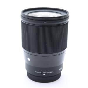 SIGMA 16mm F1.4 DC DN [フジフイルムXマウント用]　美品 Amazon.com : Sigma - 16mm-F/1.4 (C) AF DC DN Lens, Fuji X