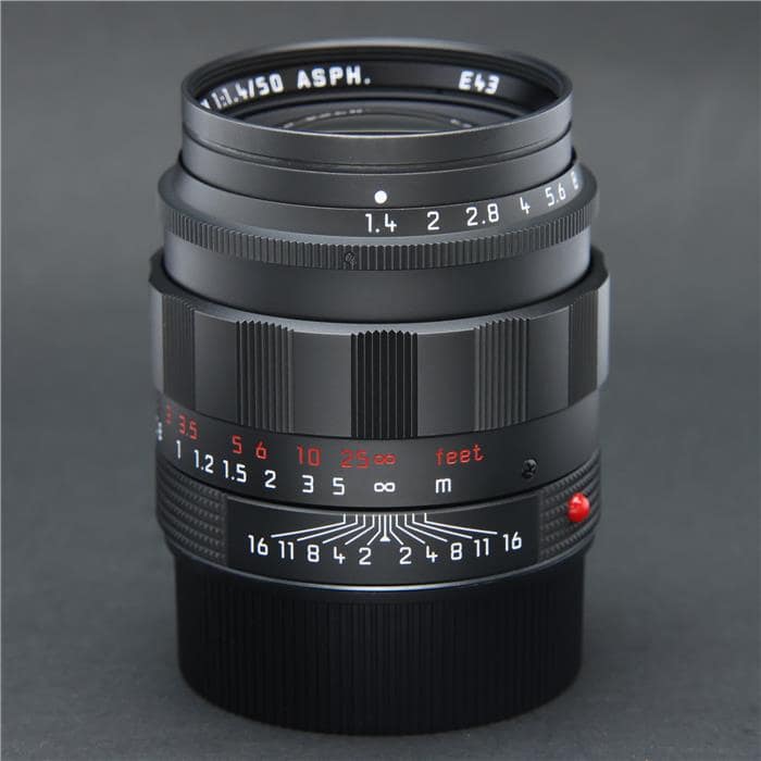 中古)Leica (ライカ) ズミルックス M50mm F1.4 ASPH. ブラック