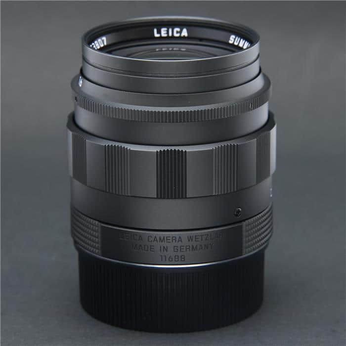 良品 Leica ズミルックス M50mm F1.4 後期型 ブラッククローム Leica】 Summilux & Summicron “Black chrome” | THE MAP TIMES