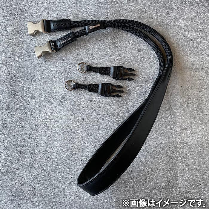 【正規品/新品】ヨセミテストラップ 『MAD BLACK』 ブラック 黒 グレー 再入荷YOSEMITE CAMERA STRAP MAD BLACKヨセミテ カメラ