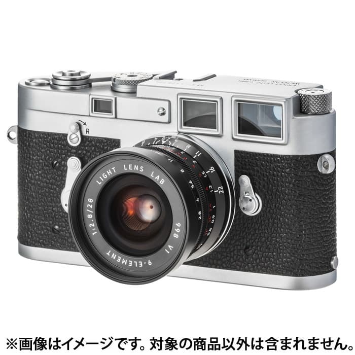 LIGHT LENS LAB M 28mm f/2.8（ブラックペイント） 新品)Light lens lab（ライトレンズラボ） M 28mm F2.8 周九枚（ライカ
