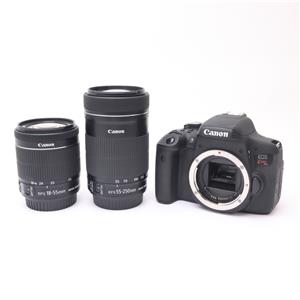 中古)Canon (キヤノン) EOS Kiss X8i ダブルズームキット（商品ID