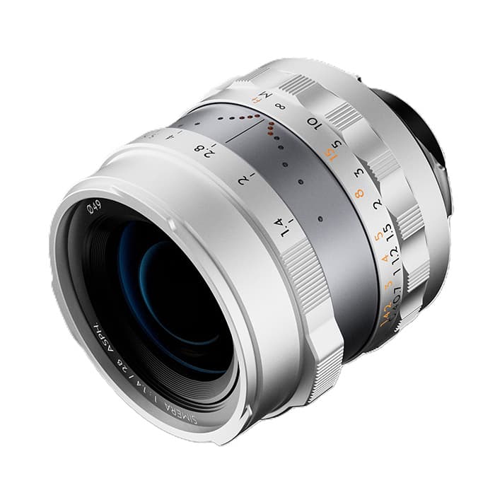 新品)Thypoch（タイポッシュ） Simera 28mm F1.4 (ライカM用) シルバー
