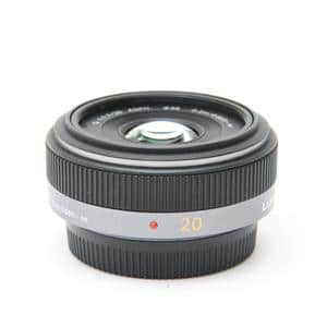 LUMIX ミラーレス一眼カメラレンズ 20mm F1.7 美品 LUMIX パナソニック Panasonic ルミックス GX7 20mm 1.7 レンズ