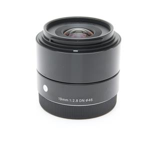 DN 19mm SIGMA F2.8 シグマ : マイクロフォーサーズ 単焦点レンズ A