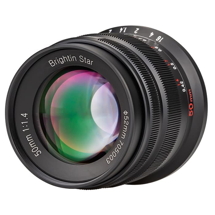新品)BRIGHTIN STAR (ブライティンスター) MF 50mm F1.4 II (マイクロ