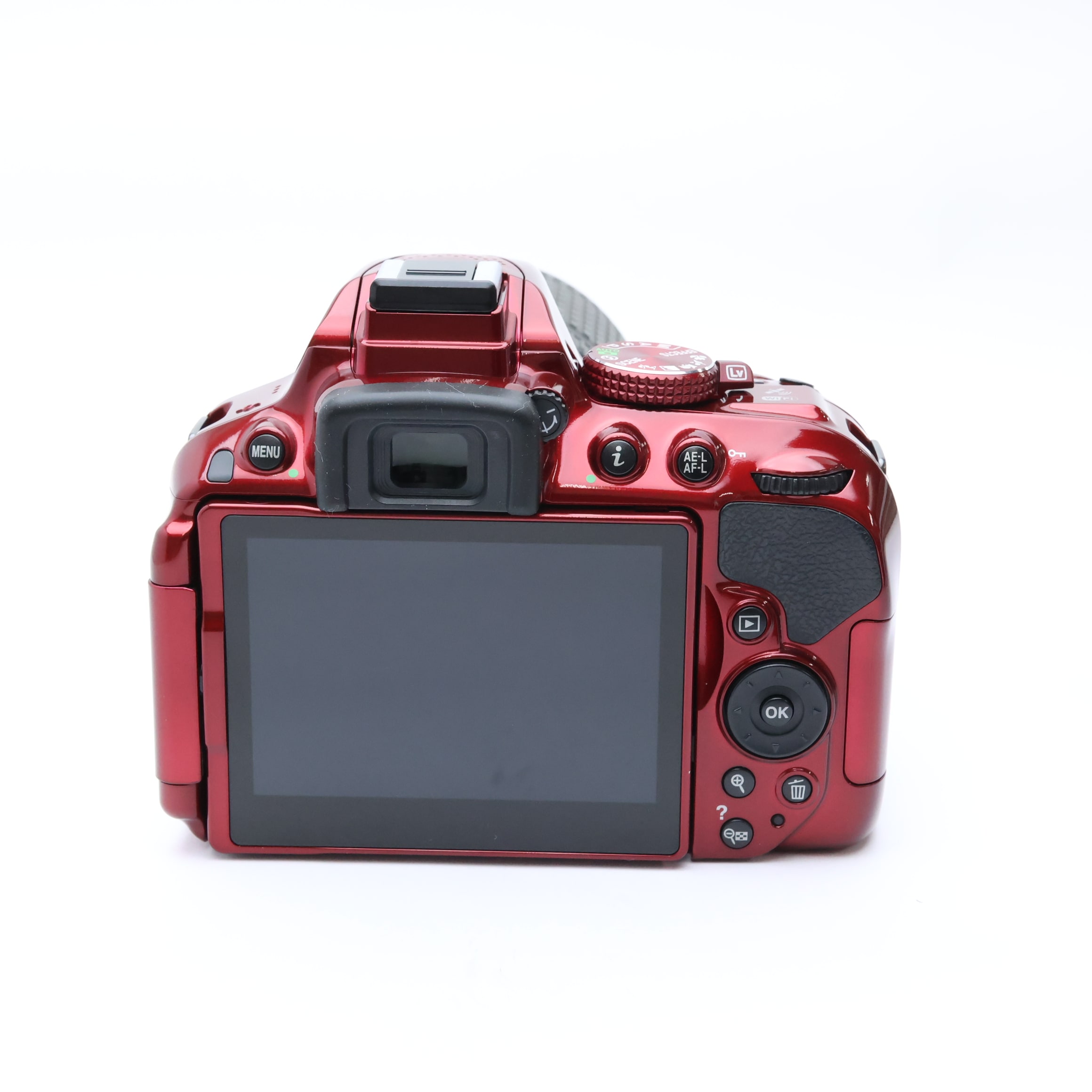 中古)Nikon (ニコン) D5300 18-140 VR レンズキット レッド（商品ID 