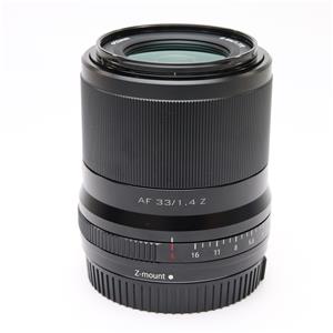 新品)VILTROX(ビルトロックス) AF 33mm F1.4 STM ED IF （ニコンZ/APS