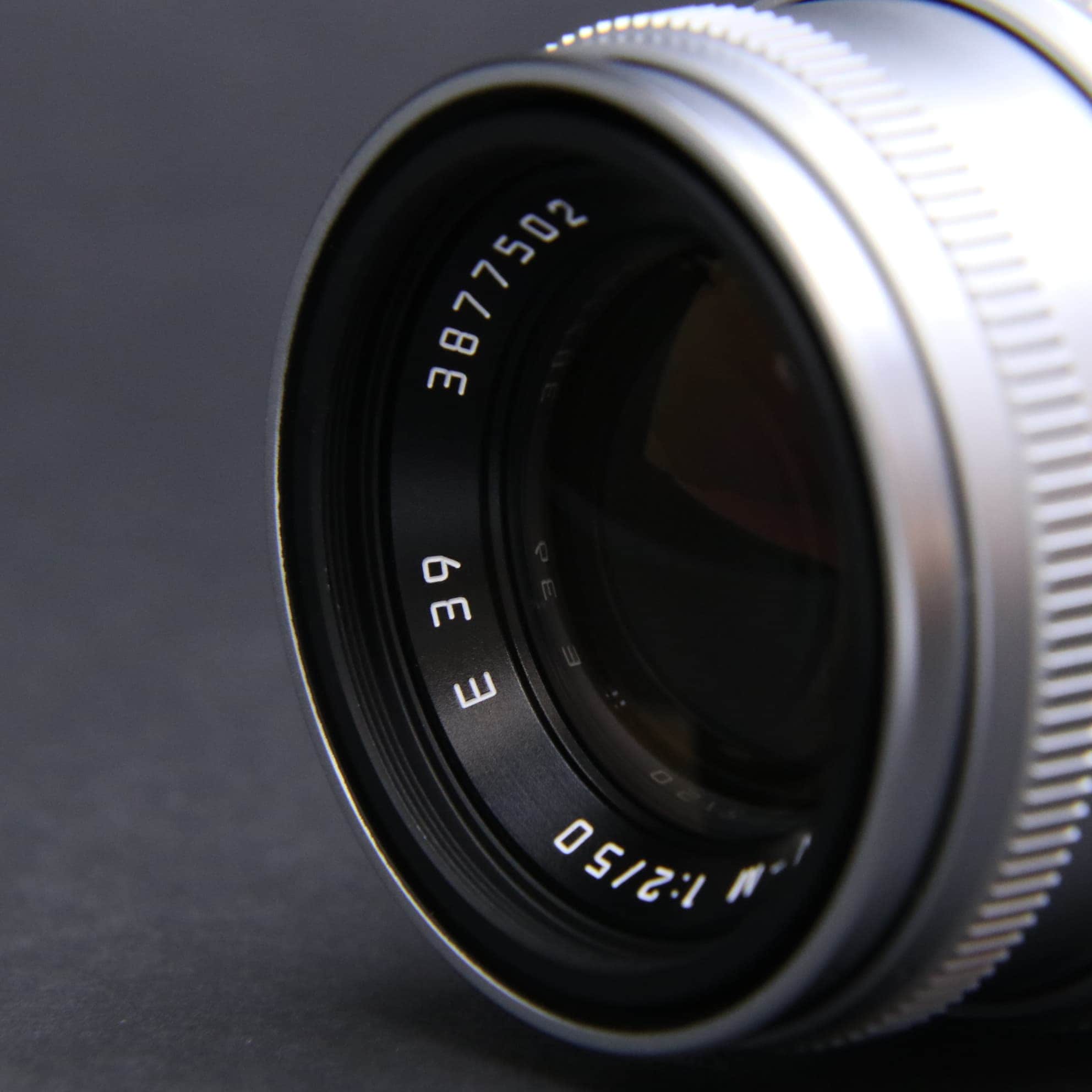 【保証書あり】ライカ ズミクロン M50mm F2 レンズフード組込 シルバー LEICA - 【保証書あり】ライカ ズミクロン M50mm F2 レンズフード組込