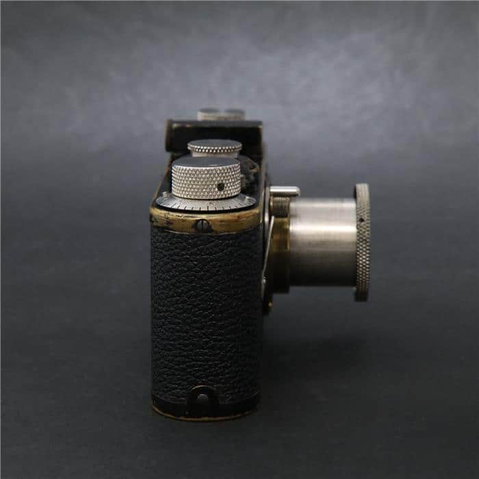 LEICA - ライカ エルマー 50mm ブラック 中古】(ライカ) Leica A型 ブラック (新エルマー50mm F3.5付