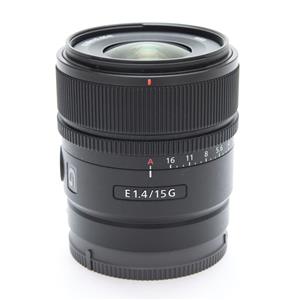 新品)SONY (ソニー) E 15mm F1.4 G SEL15F14G（商品ID：4548736132238