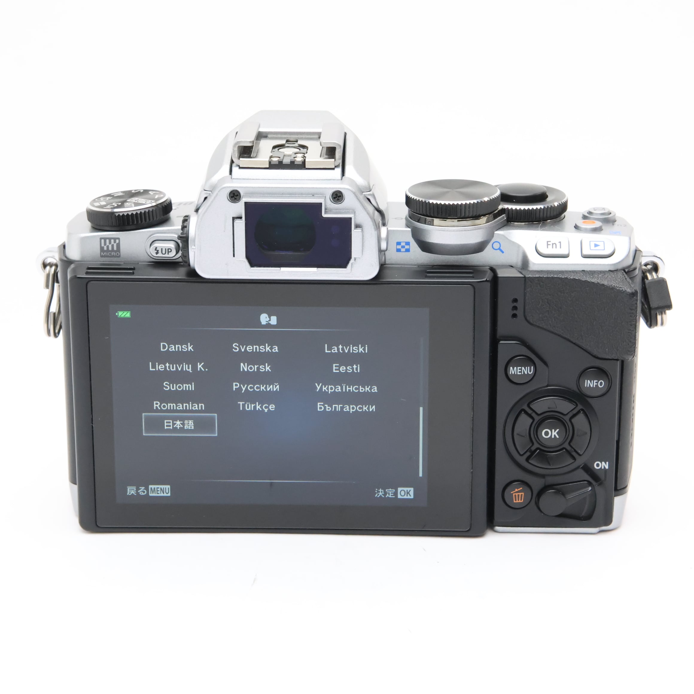 中古)OLYMPUS (オリンパス) OM-D E-M10 ボディ シルバー（商品ID