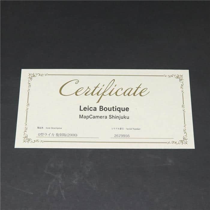 中古)Leica (ライカ) 0型ライカ 復刻版(2000)(商品ID 中古)Leica (ライカ) 0型ライカ 復刻版(2000)(商品ID