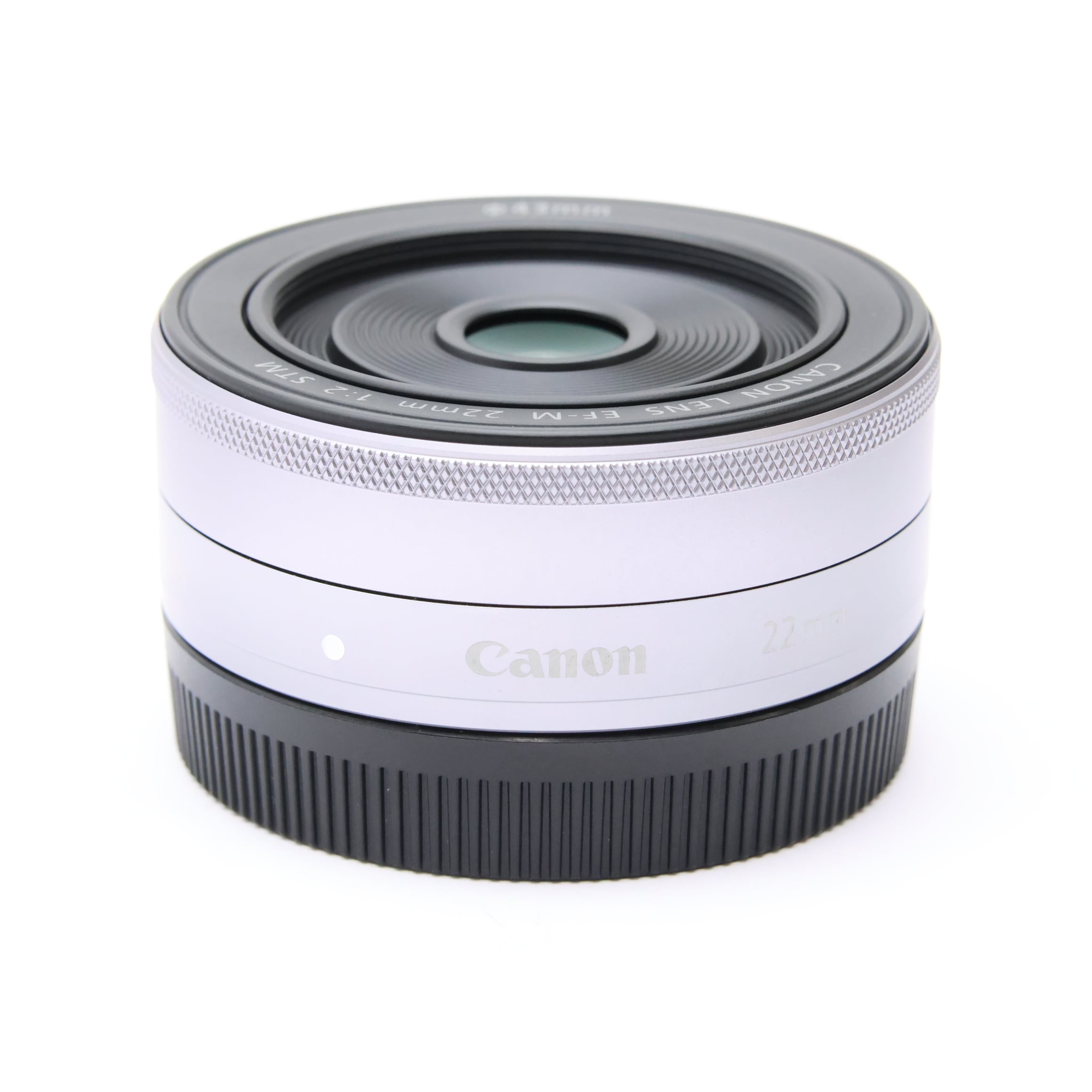 中古)Canon (キヤノン) EF-M22mm F2 STM シルバー（商品ID