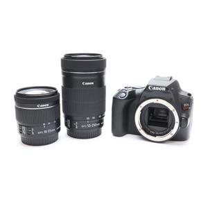 中古)Canon (キヤノン) EOS Kiss X10 ダブルズームキット ブラック