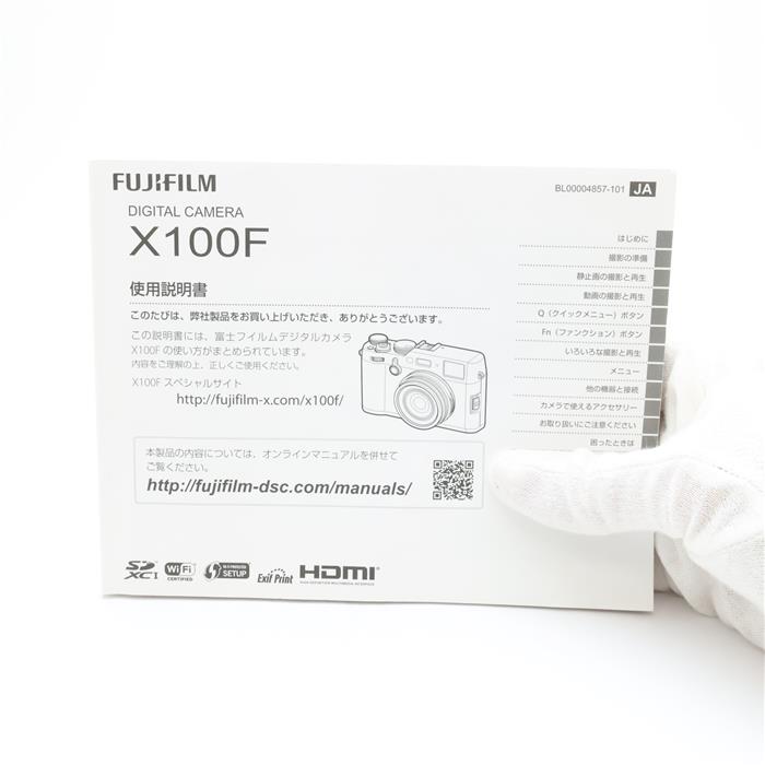 中古)FUJIFILM (フジフイルム) X100F ブラック（商品ID