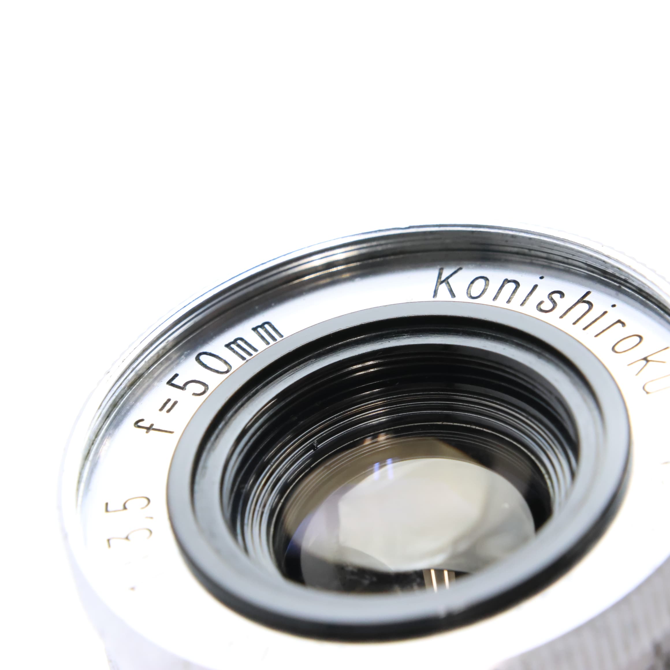 中古)Konica (コニカ) Konishiroku HEXAR 50mm F3.5 沈胴（ライカL39用