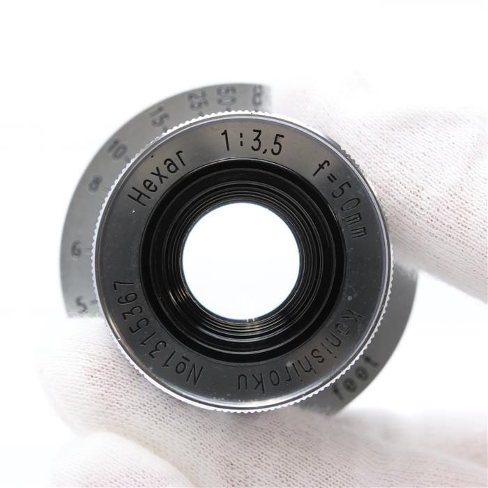 中古)Konica (コニカ) Konishiroku HEXAR 50mm F3.5 沈胴（ライカL39用