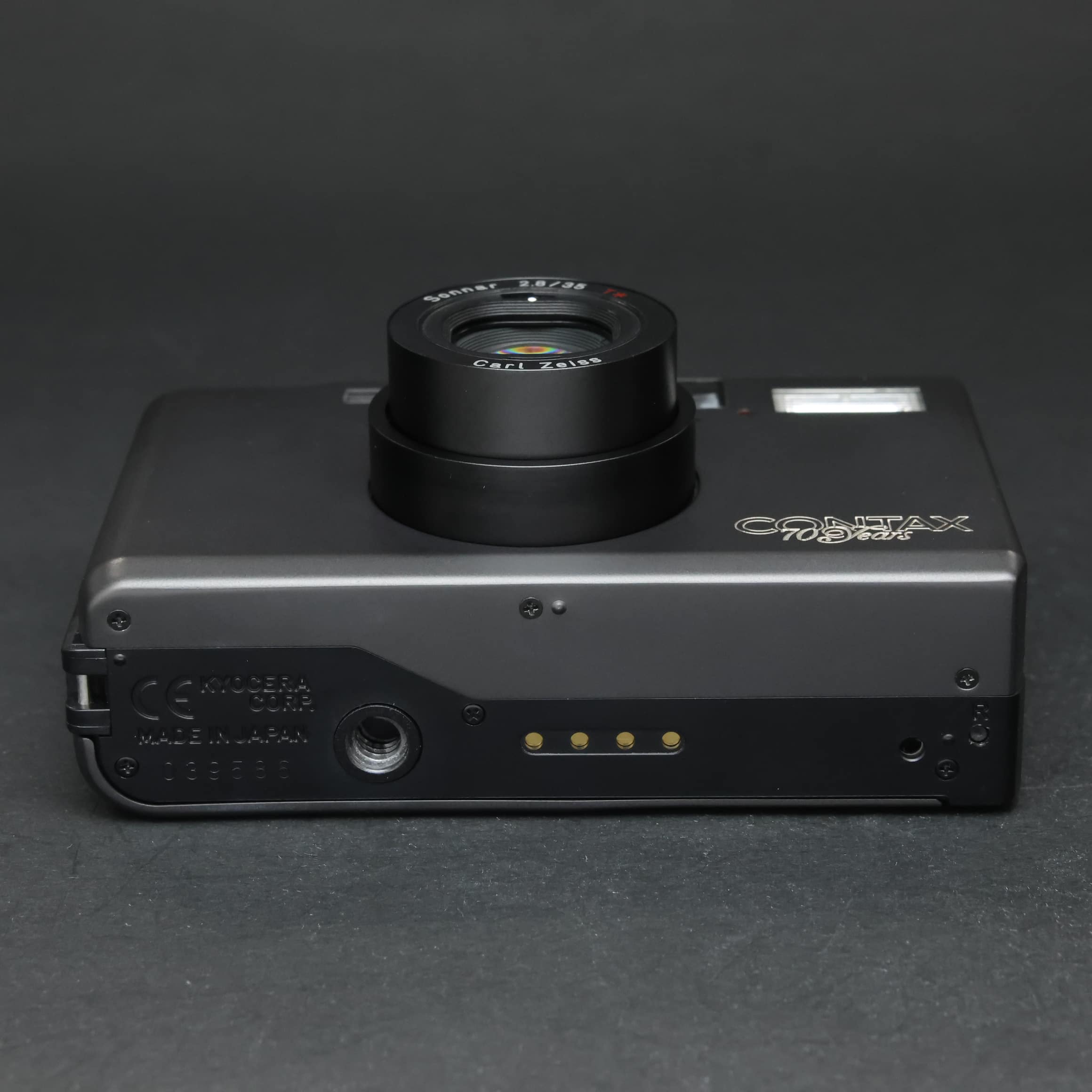 CONTAX T3 70th Anniversary チタンブラックAB（良品） 中古)CONTAX (コンタックス) T3 70th Anniversary チタンブラック