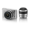 Nikon (ニコン) Nikon 1 J1 ダブルズームキット シルバー