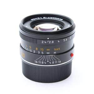 ライカ ズマリットM f2.4/50mm ブラック　ASPH　6bit値引中 ライカ ズマリットM f2.4/50mm ブラック ASPH 6bit値引中 ライカ