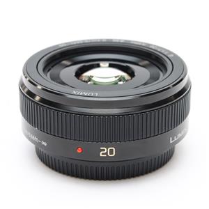 Panasonic (パナソニック) LUMIX G 20mm F1.7 II ASPH. ブラック」の