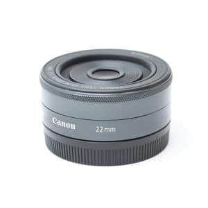美品 Canon EF-M 22mm f2 シルバー キヤノン カメラレンズ 販売終了】EF-M22mm F2 STM シルバー:交換レンズ 通販｜キヤノン