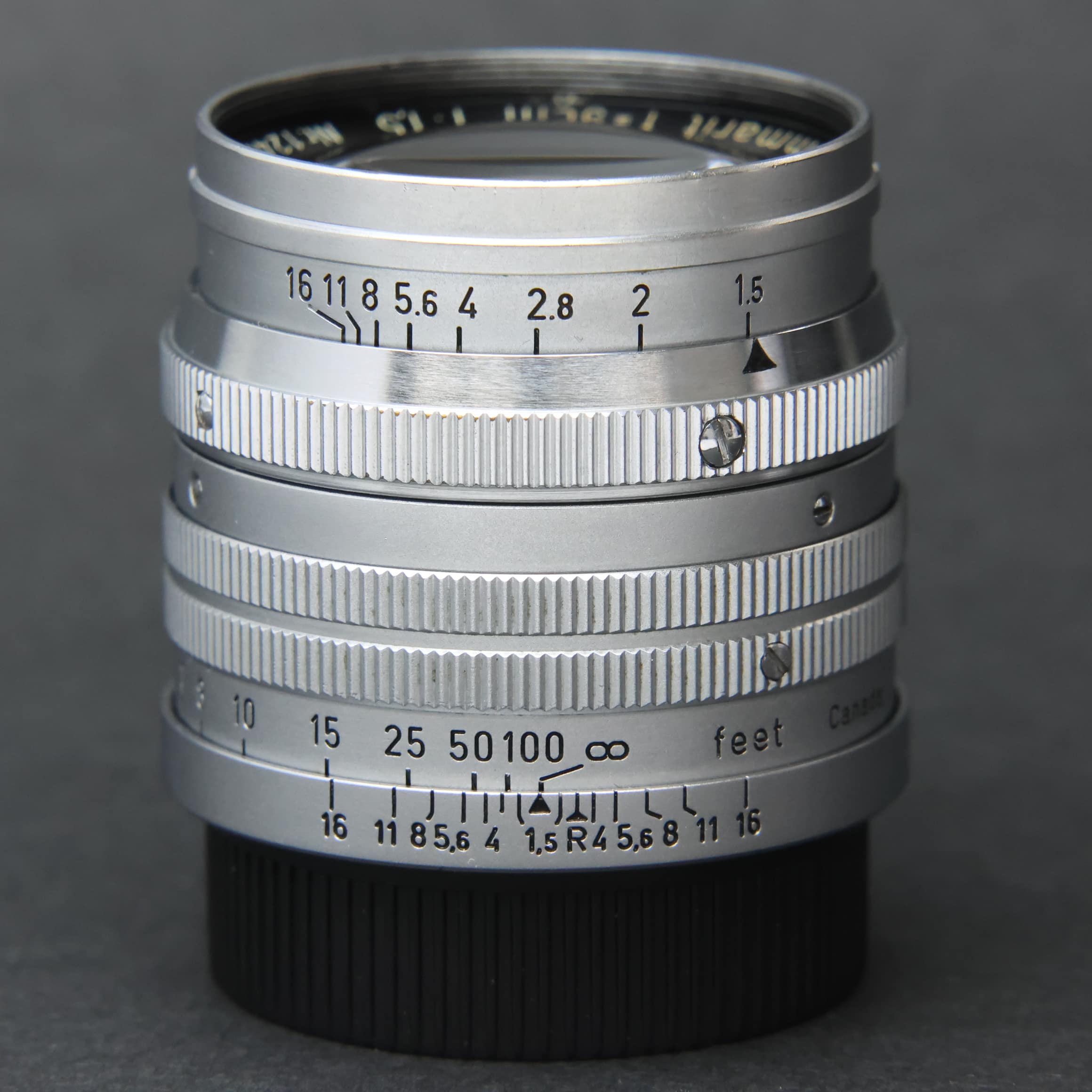 訳あり品　ライカⅢf レッドシンクロ　 ズマリット50mm f1.5 Leica Summarit 50mm F1.5とは｜Rocky