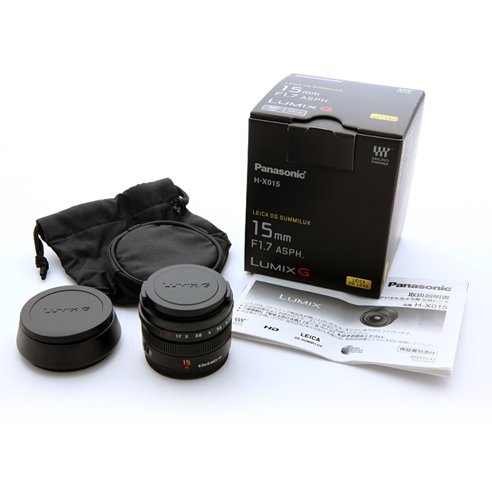 新品)Panasonic (パナソニック) LEICA DG SUMMILUX 15mm F1.7 ASPH. H ...