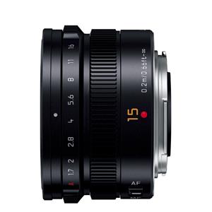 Panasonic (パナソニック) LEICA DG SUMMILUX 15mm F1.7 ASPH. H-X015-K ブラック