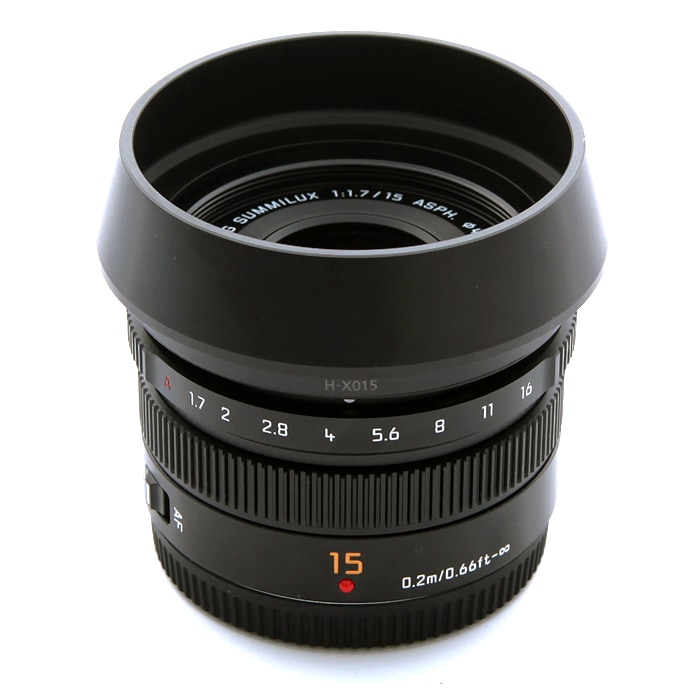 新品)Panasonic (パナソニック) LEICA DG SUMMILUX 15mm F1.7 ASPH. H
