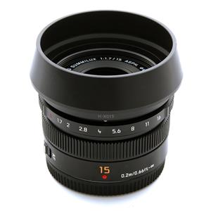 Panasonic (パナソニック) LEICA DG SUMMILUX 15mm F1.7 ASPH. H-X015-K ブラック