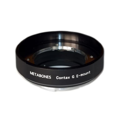 METABONES (メタボーンズ) マウントアダプター コンタックスGレンズ/ソニーEボディ用 T MB_CG-E-BT1